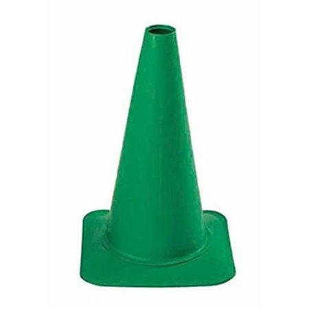 EVERRICH INDUSTRIES Everrich EVB-0016-4 12 in. Height Plastic Cones - Green EVB-0016-4